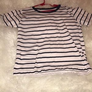 Brandy striped tee
